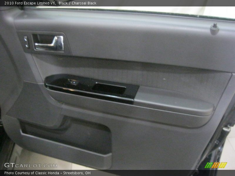 Black / Charcoal Black 2010 Ford Escape Limited V6