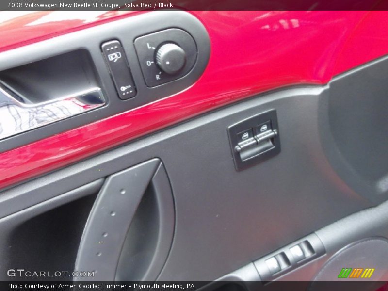 Salsa Red / Black 2008 Volkswagen New Beetle SE Coupe