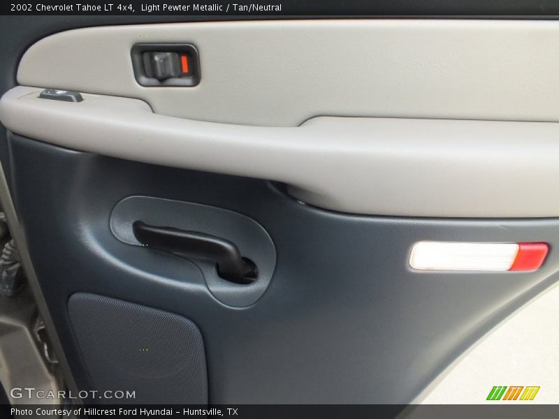 Light Pewter Metallic / Tan/Neutral 2002 Chevrolet Tahoe LT 4x4