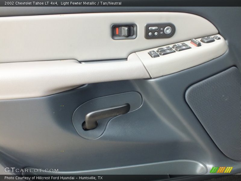 Light Pewter Metallic / Tan/Neutral 2002 Chevrolet Tahoe LT 4x4