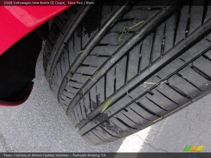 Salsa Red / Black 2008 Volkswagen New Beetle SE Coupe