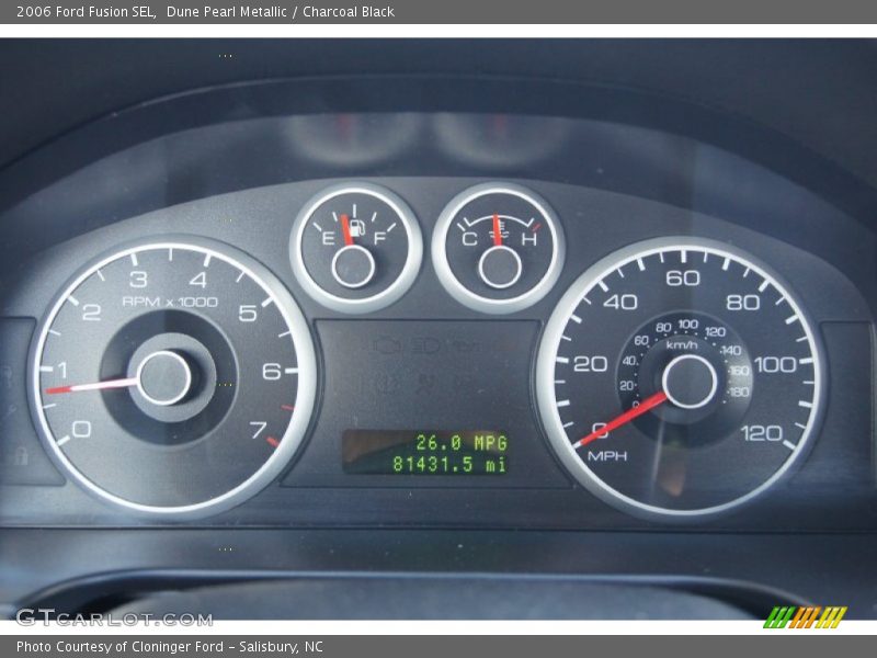  2006 Fusion SEL SEL Gauges