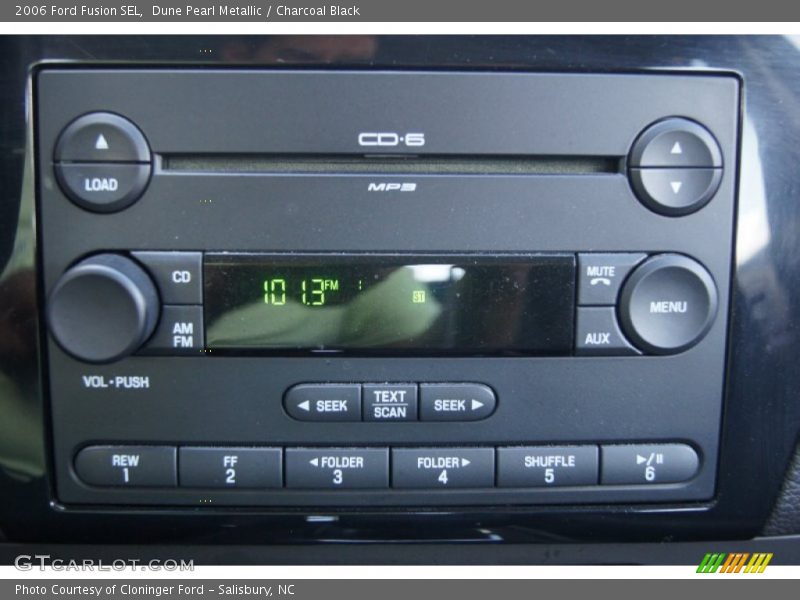 Audio System of 2006 Fusion SEL