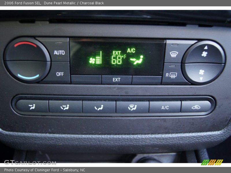 Controls of 2006 Fusion SEL