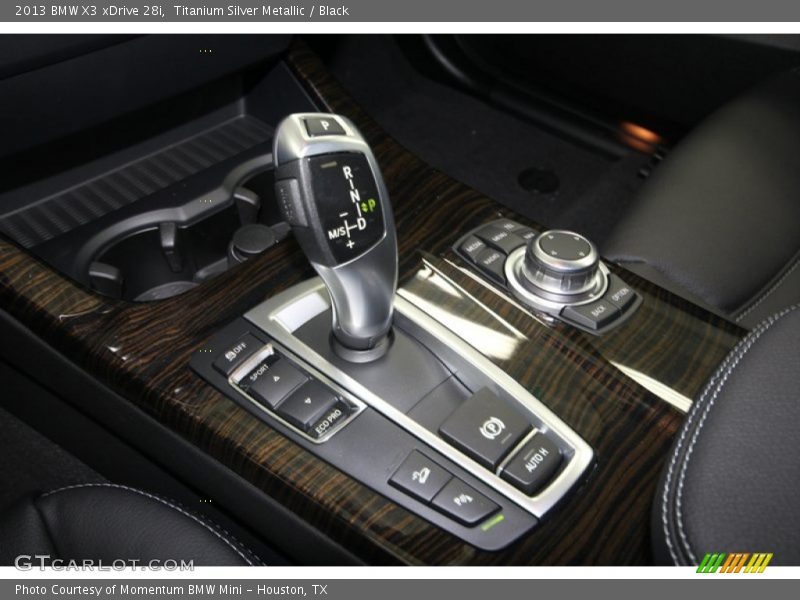 Titanium Silver Metallic / Black 2013 BMW X3 xDrive 28i