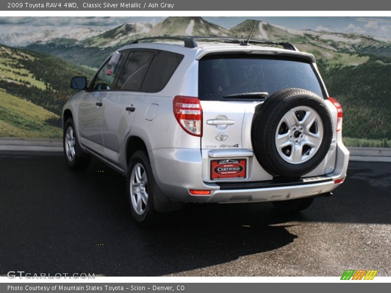 Classic Silver Metallic / Ash Gray 2009 Toyota RAV4 4WD