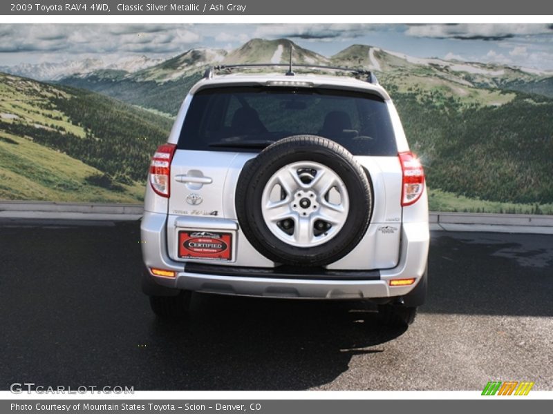 Classic Silver Metallic / Ash Gray 2009 Toyota RAV4 4WD