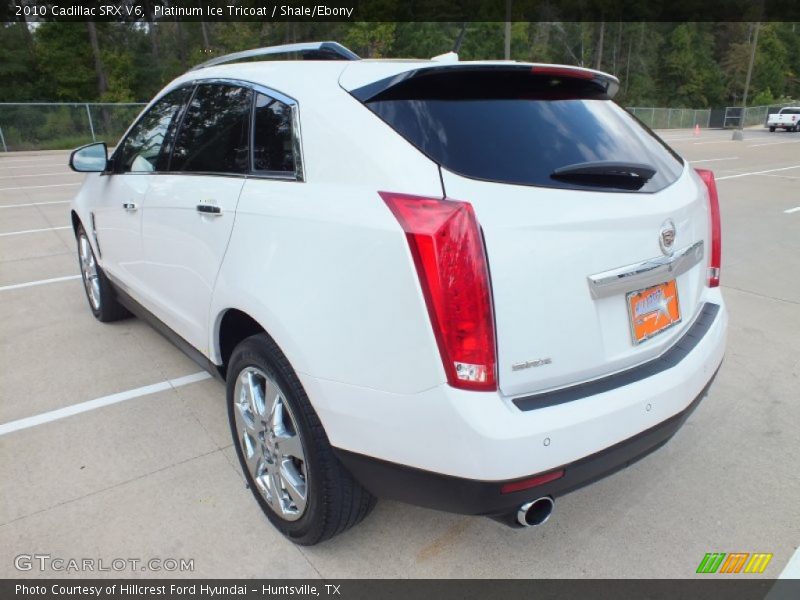 Platinum Ice Tricoat / Shale/Ebony 2010 Cadillac SRX V6