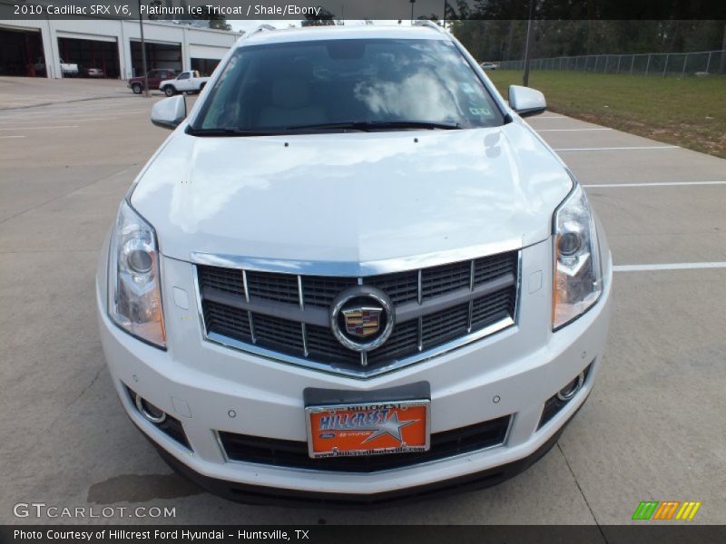Platinum Ice Tricoat / Shale/Ebony 2010 Cadillac SRX V6