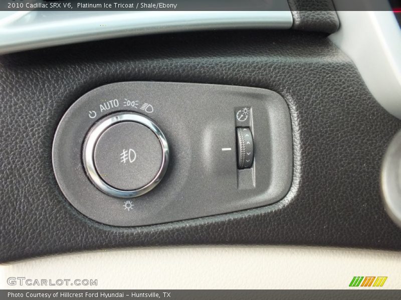 Platinum Ice Tricoat / Shale/Ebony 2010 Cadillac SRX V6