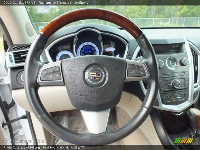 Platinum Ice Tricoat / Shale/Ebony 2010 Cadillac SRX V6