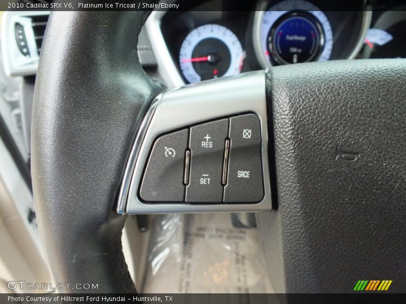 Platinum Ice Tricoat / Shale/Ebony 2010 Cadillac SRX V6