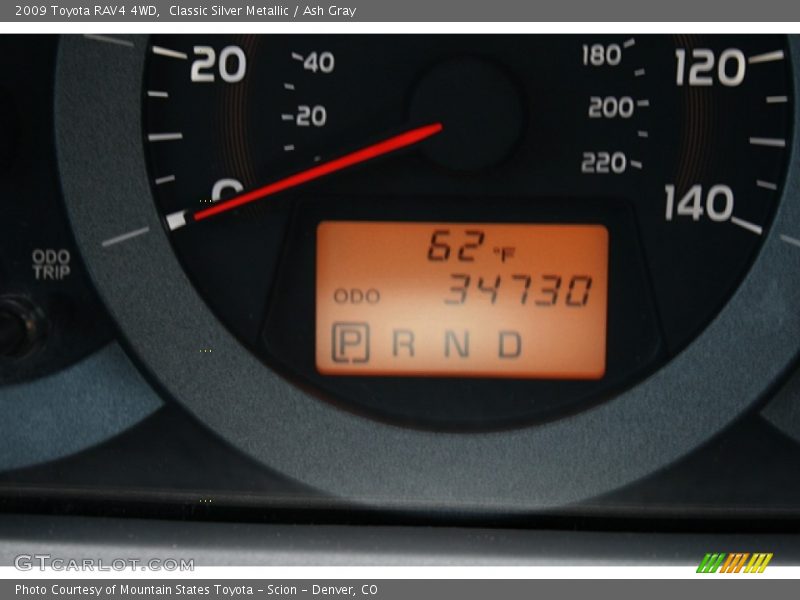 Classic Silver Metallic / Ash Gray 2009 Toyota RAV4 4WD