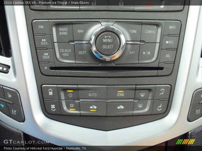 Platinum Ice Tricoat / Shale/Ebony 2010 Cadillac SRX V6