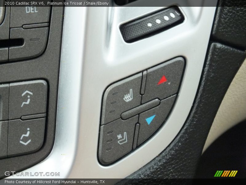 Platinum Ice Tricoat / Shale/Ebony 2010 Cadillac SRX V6