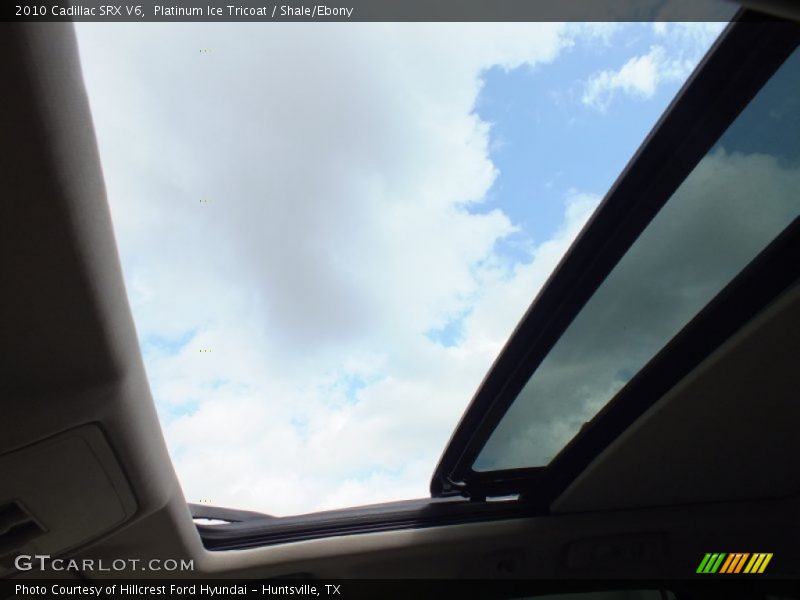 Platinum Ice Tricoat / Shale/Ebony 2010 Cadillac SRX V6