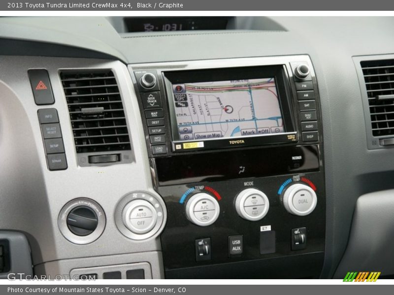Controls of 2013 Tundra Limited CrewMax 4x4