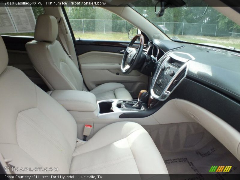 Platinum Ice Tricoat / Shale/Ebony 2010 Cadillac SRX V6