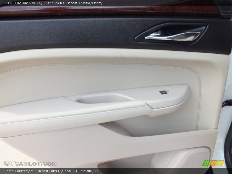 Platinum Ice Tricoat / Shale/Ebony 2010 Cadillac SRX V6