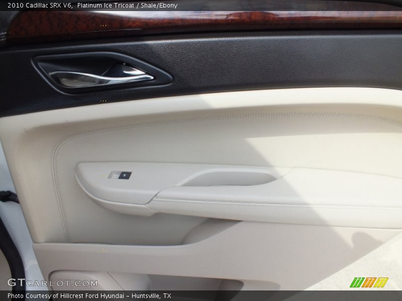 Platinum Ice Tricoat / Shale/Ebony 2010 Cadillac SRX V6