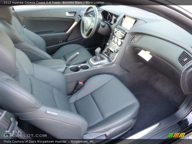  2013 Genesis Coupe 3.8 Track Black Leather Interior