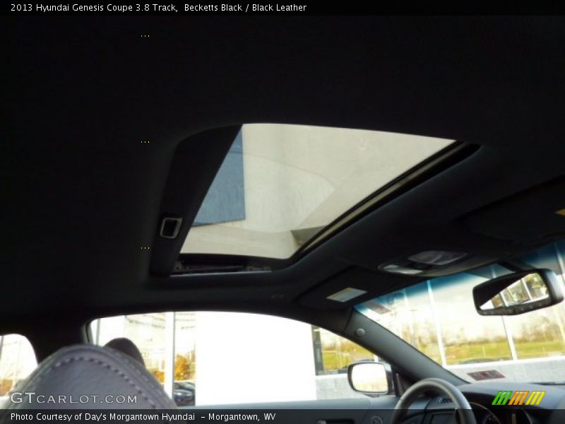 Becketts Black / Black Leather 2013 Hyundai Genesis Coupe 3.8 Track