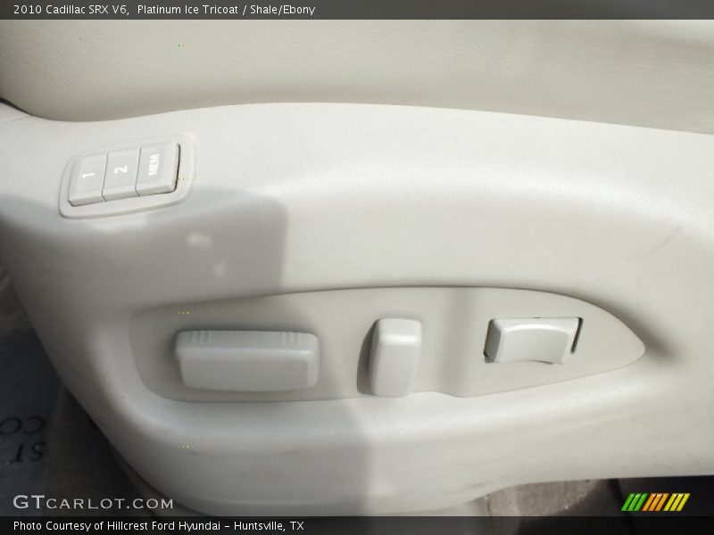 Platinum Ice Tricoat / Shale/Ebony 2010 Cadillac SRX V6