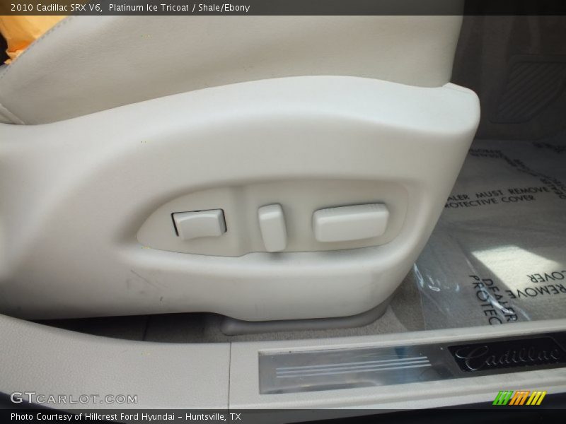 Platinum Ice Tricoat / Shale/Ebony 2010 Cadillac SRX V6