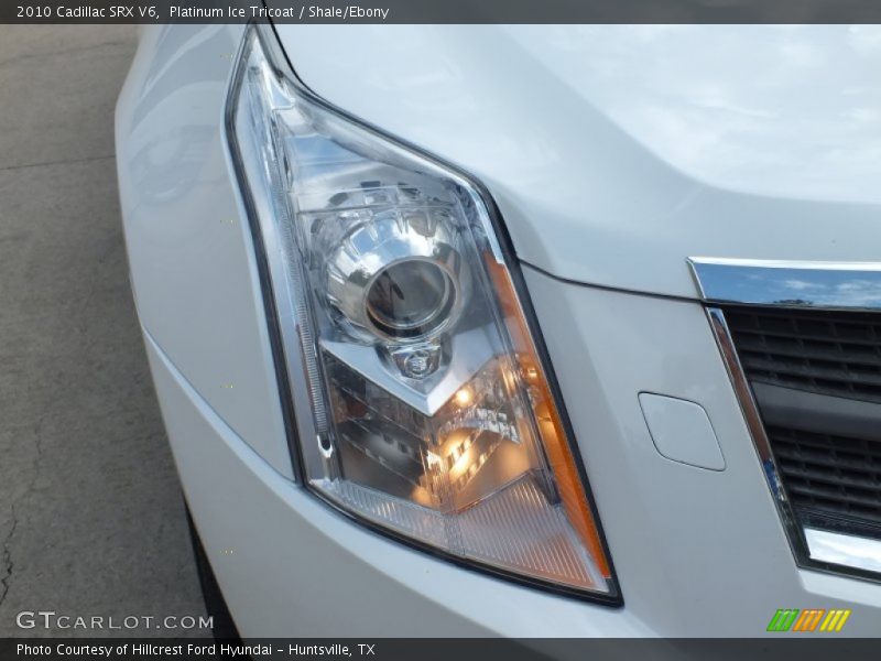 Platinum Ice Tricoat / Shale/Ebony 2010 Cadillac SRX V6