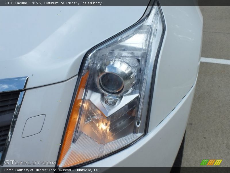 Platinum Ice Tricoat / Shale/Ebony 2010 Cadillac SRX V6