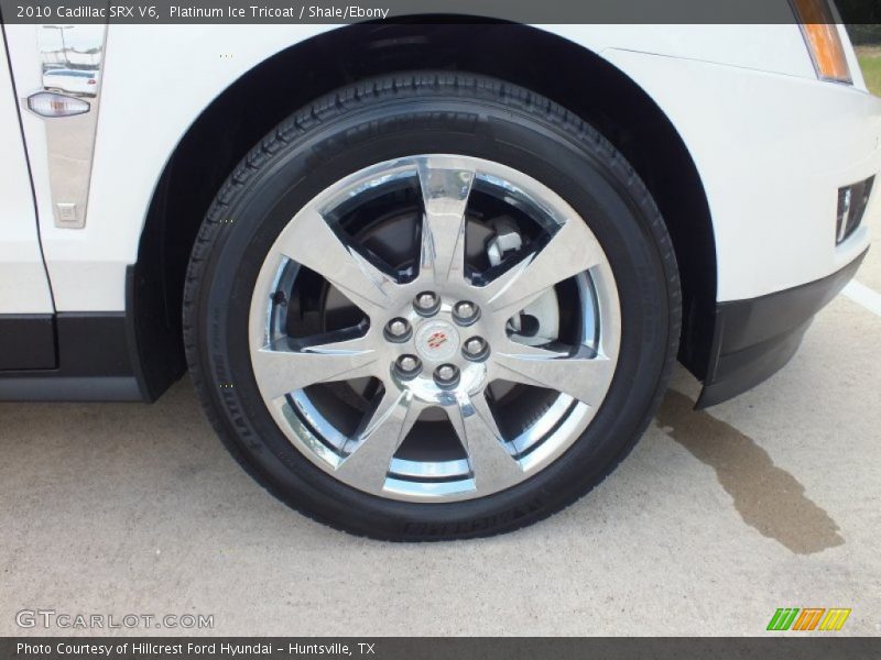 Platinum Ice Tricoat / Shale/Ebony 2010 Cadillac SRX V6