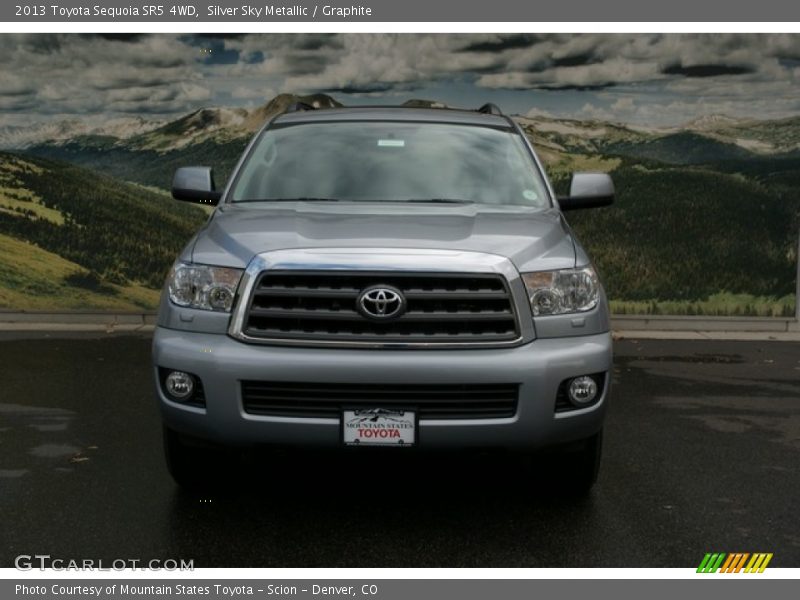 Silver Sky Metallic / Graphite 2013 Toyota Sequoia SR5 4WD