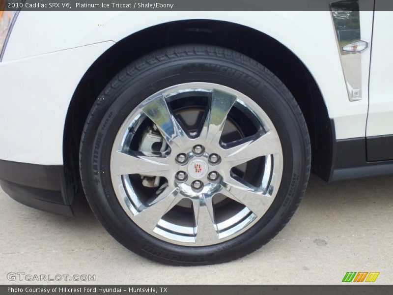 Platinum Ice Tricoat / Shale/Ebony 2010 Cadillac SRX V6