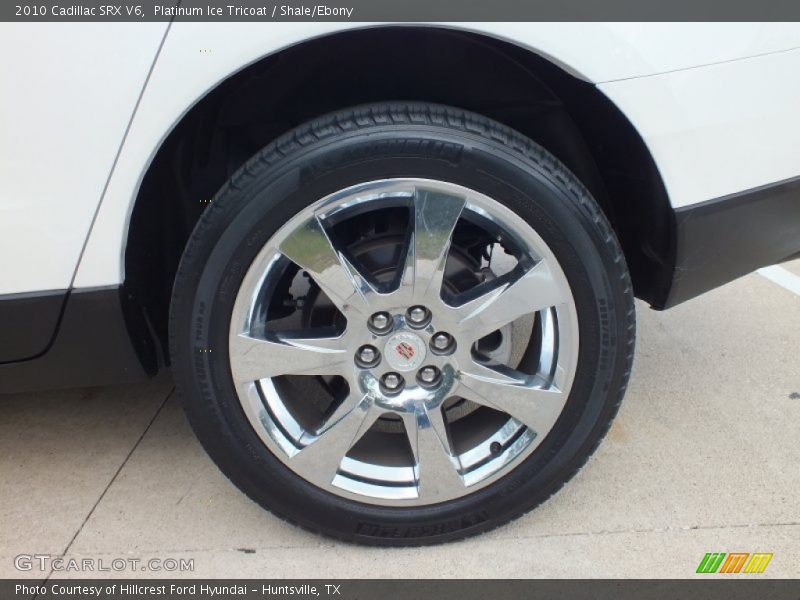 Platinum Ice Tricoat / Shale/Ebony 2010 Cadillac SRX V6