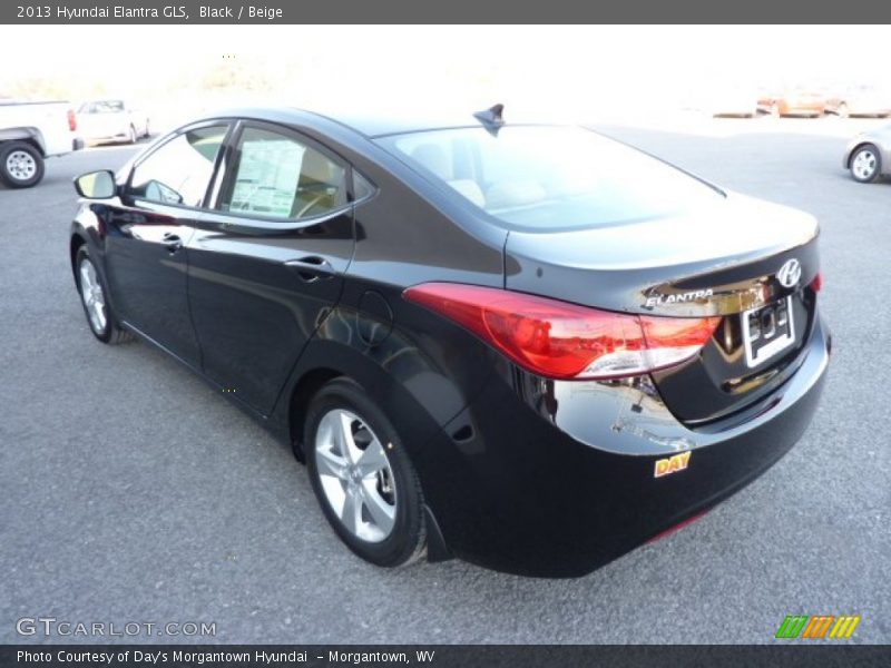 Black / Beige 2013 Hyundai Elantra GLS