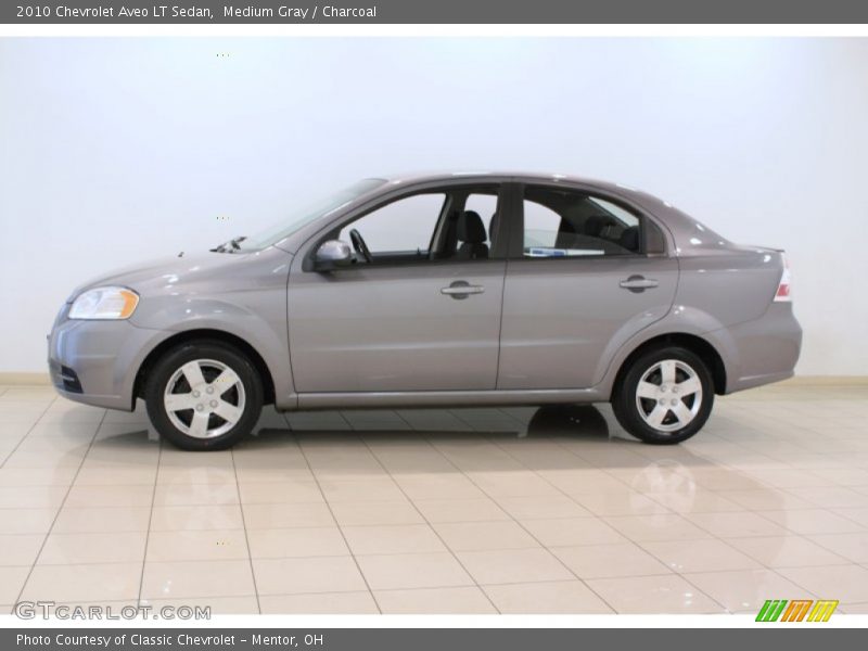 Medium Gray / Charcoal 2010 Chevrolet Aveo LT Sedan