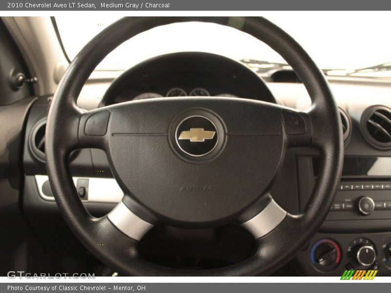 Medium Gray / Charcoal 2010 Chevrolet Aveo LT Sedan
