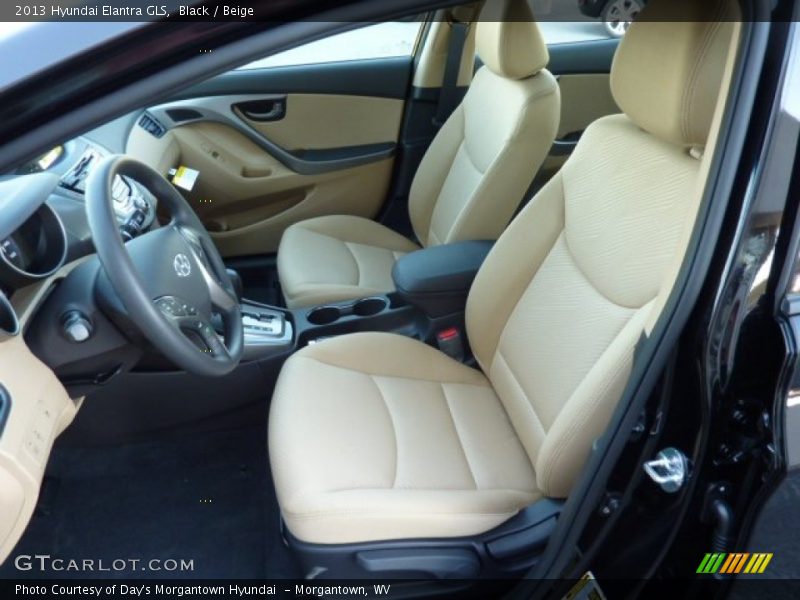 Black / Beige 2013 Hyundai Elantra GLS