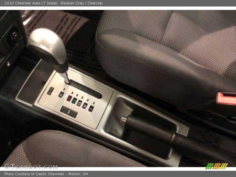 Medium Gray / Charcoal 2010 Chevrolet Aveo LT Sedan