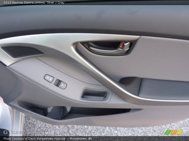Silver / Gray 2013 Hyundai Elantra Limited