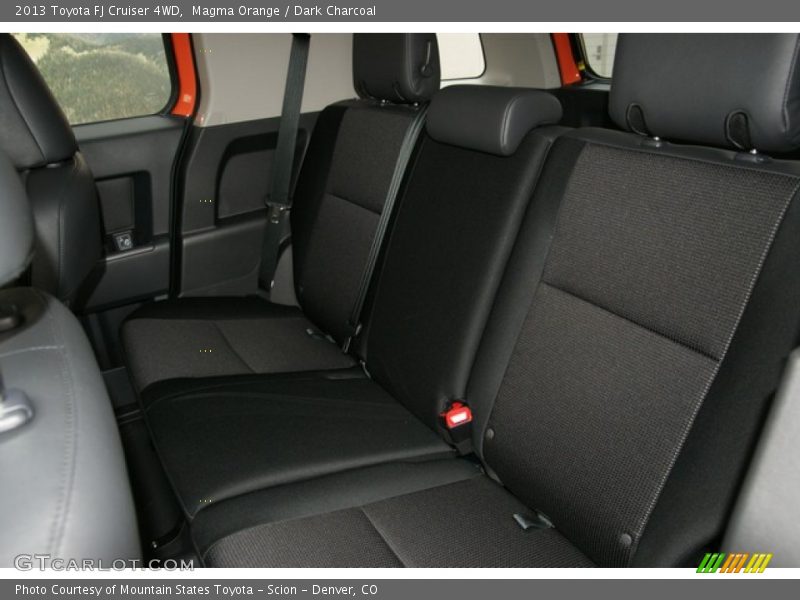 Magma Orange / Dark Charcoal 2013 Toyota FJ Cruiser 4WD