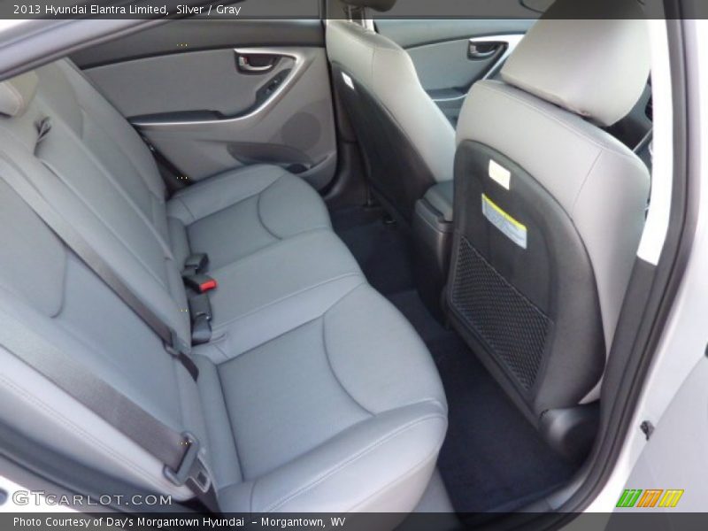 Silver / Gray 2013 Hyundai Elantra Limited