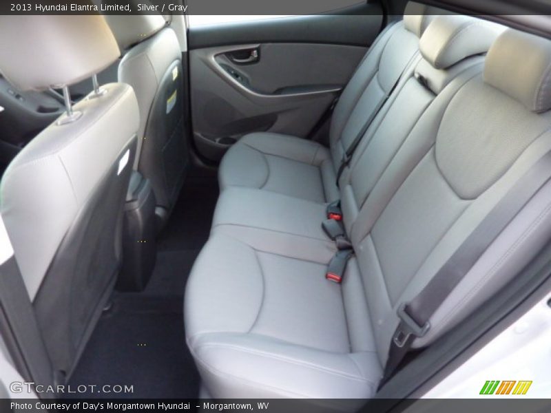 Silver / Gray 2013 Hyundai Elantra Limited