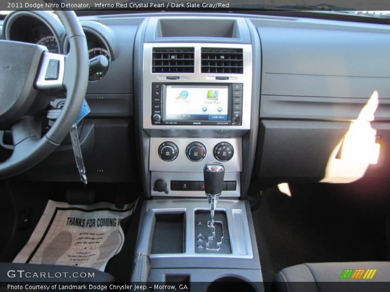 Dashboard of 2011 Nitro Detonator