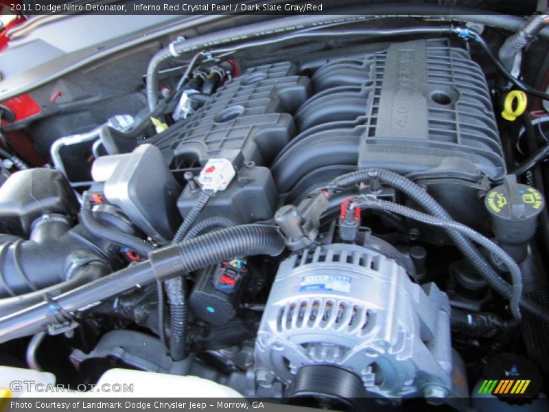  2011 Nitro Detonator Engine - 4.0 Liter SOHC 24-Valve V6