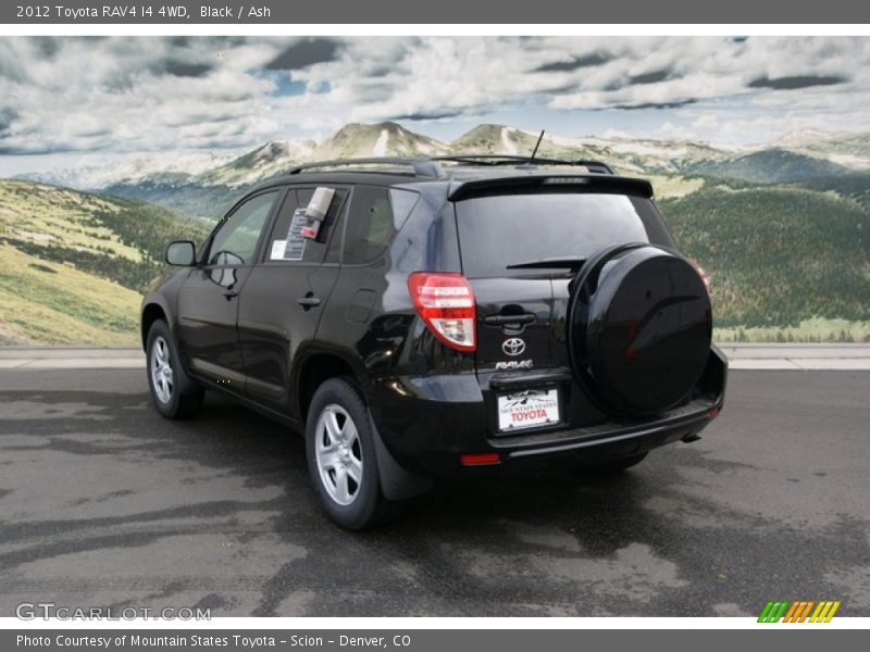 Black / Ash 2012 Toyota RAV4 I4 4WD