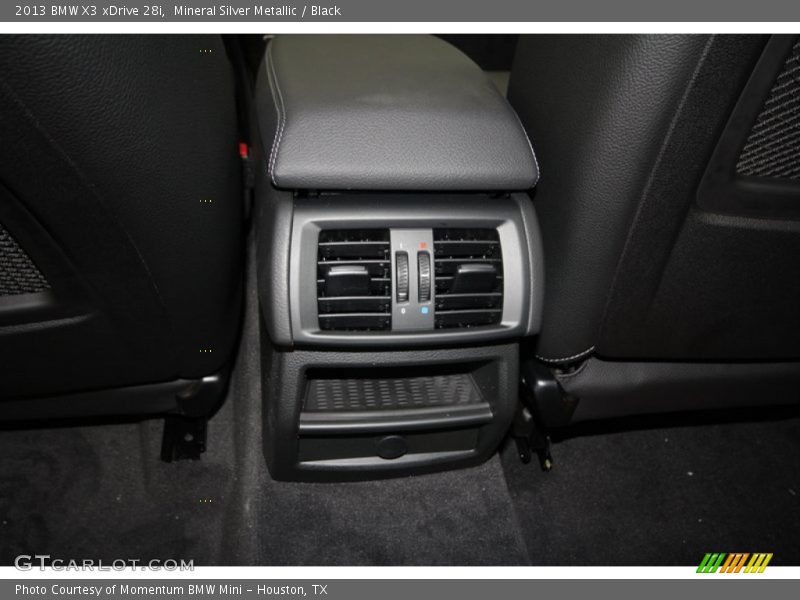 Mineral Silver Metallic / Black 2013 BMW X3 xDrive 28i