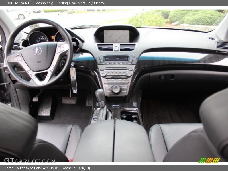 Sterling Gray Metallic / Ebony 2008 Acura MDX Technology
