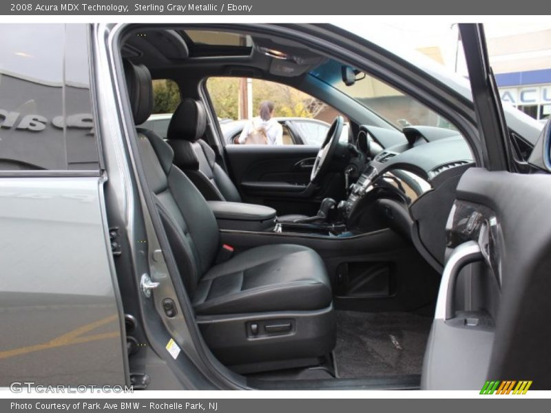 Sterling Gray Metallic / Ebony 2008 Acura MDX Technology