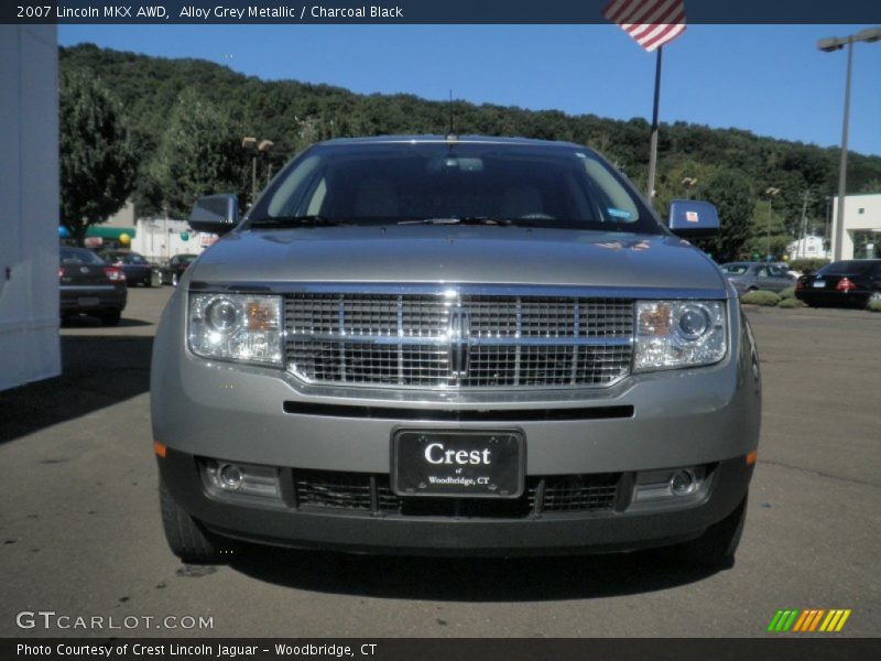 Alloy Grey Metallic / Charcoal Black 2007 Lincoln MKX AWD